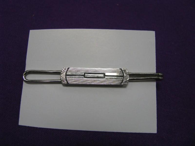 vintage Swank art deco tie clip ver...