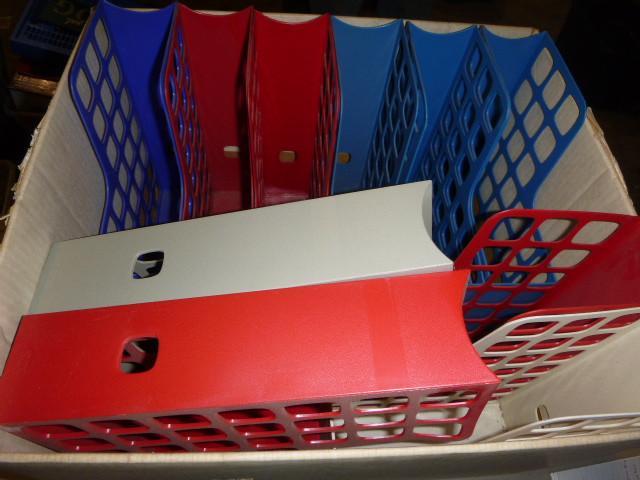 lot 105 image: Box of File Holders 10 Pieces...