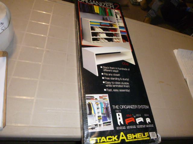 lot 119 image: Closet Stack A Shelf Organizer...