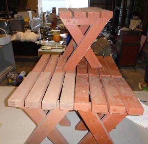 lot 133 image: 5 PatioCamp Fire Stools I stools ...