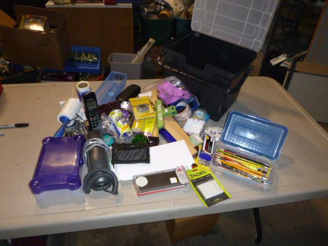 lot 144 image: Lot of Miscellaneous Office Supplie...