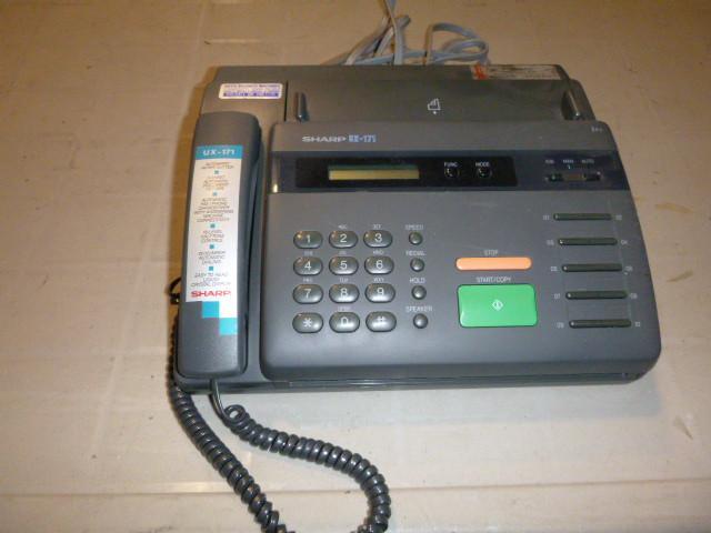 lot 155 image: Sharp UX-171 Fax Machine...