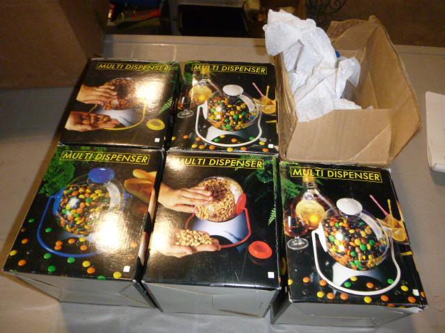 lot 171 image: 5 Multi Dispensers for Candy andor...