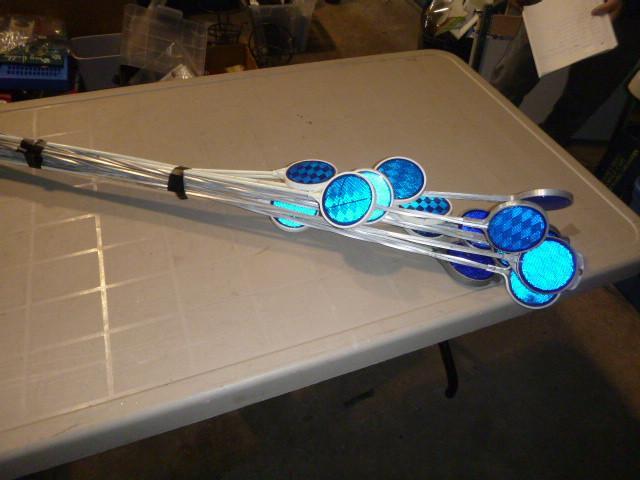 lot 177 image: Blue Driveway Reflective Markers Ap...