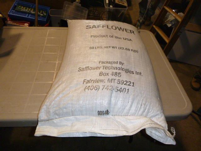 lot 198 image: 50 Pound Bag of Bird Seed...
