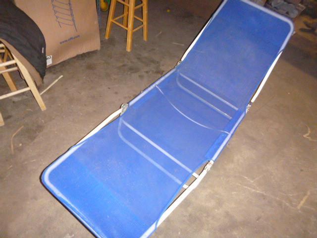 lot 205 image: Foldable Reclining Lounge Chair...