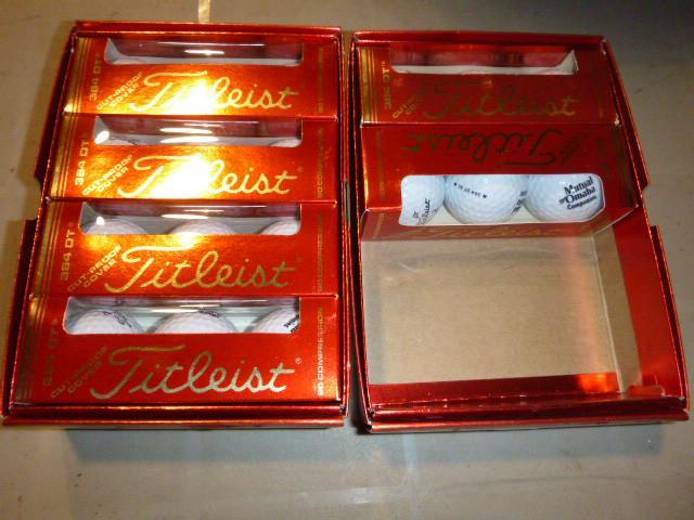 lot 208 image: 8 Sleeves of Titleist Golf Balls...