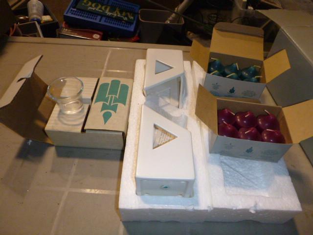 lot 211 image: Candle Holders and Candles...