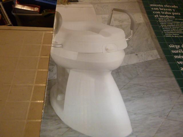 lot 212 image: PCP 7017 Locking Raised Toilet Seat...