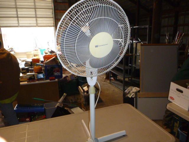 lot 218 image: Westinghouse 3 Speed Floor Fan...
