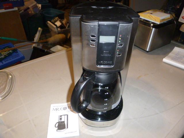 lot 245 image: Mr. Coffee Coffee Maker...