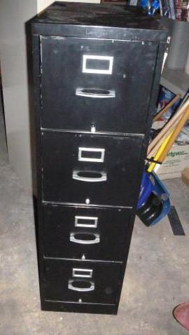 lot 270 image: 4 Drawer File Cabinet...