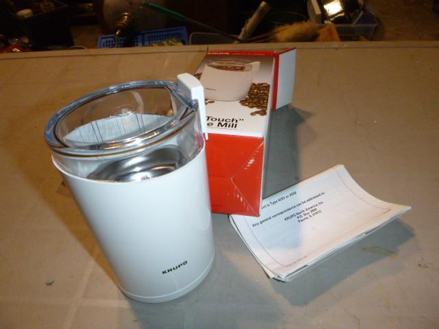 lot 274 image: Krups Coffee Grinder...