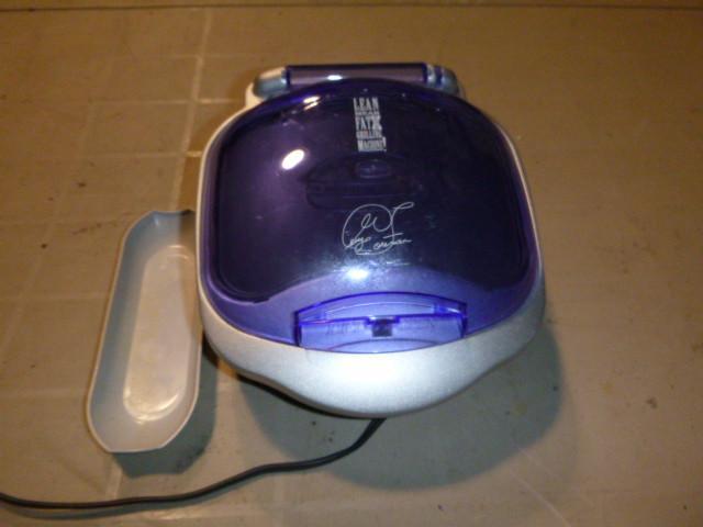 lot 284 image: George Foreman Grill with Bun Warme...