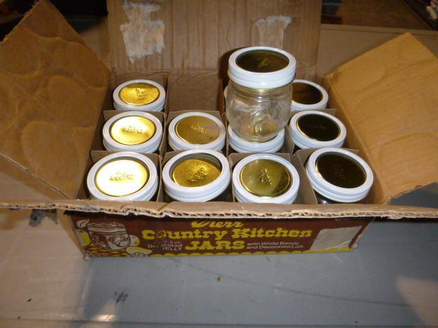 lot 295 image: 12 Kerr Jelly Jars...