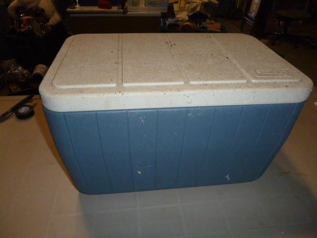 lot 65 image: Coleman Plastic Cooler...