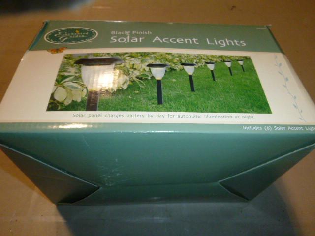 lot 77 image: Solar Accent Lights Includes 6 Ligh...