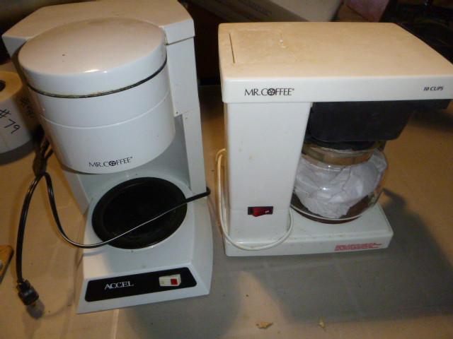 lot 88 image: 2 Mr. Coffee Coffee Makers Comes wi...