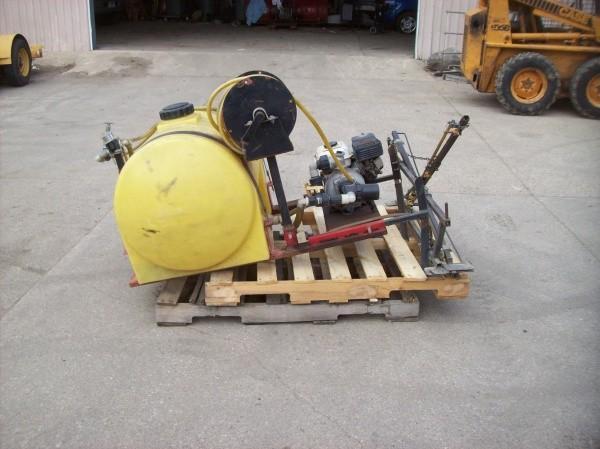 lot 8 image: 65 Gallon Sprayer For a Utility Car...