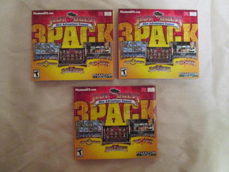 Lot of 3 Slot Quest adventure games...
