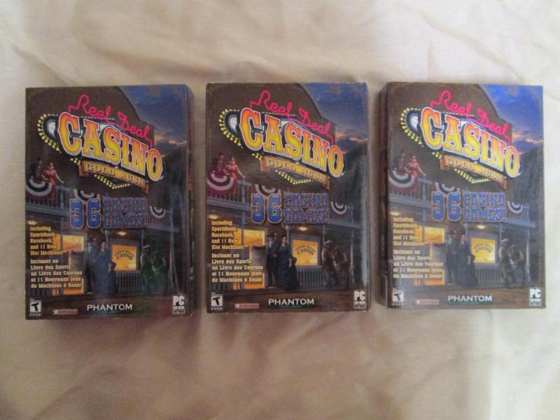 Lot of 3 Reel Deal Casino compute...