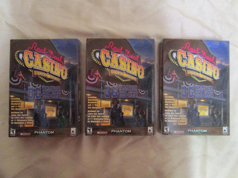 Lot of 3 Reel Deal Casino compute...
