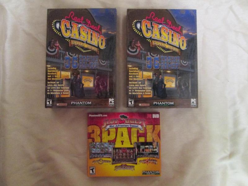 Lot of casino computer games. 2 Re...