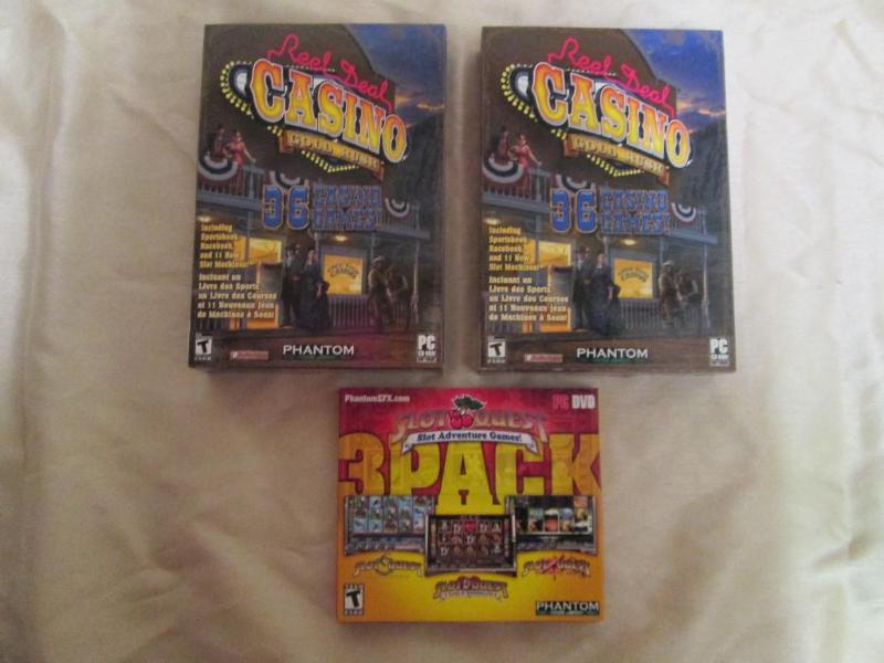 Lot of casino computer games. 2 Re...