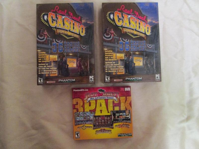 Lot of casino computer games. 2 Re...