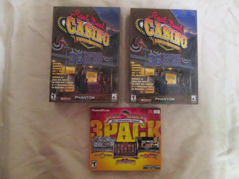 Lot of casino computer games. 2 Re...