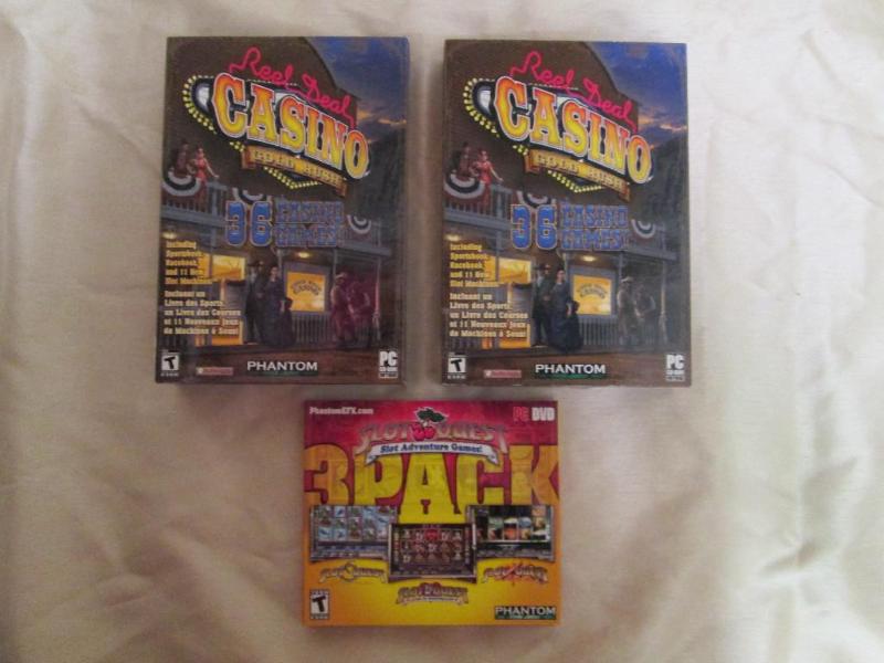 Lot of casino computer games. 2 Re...