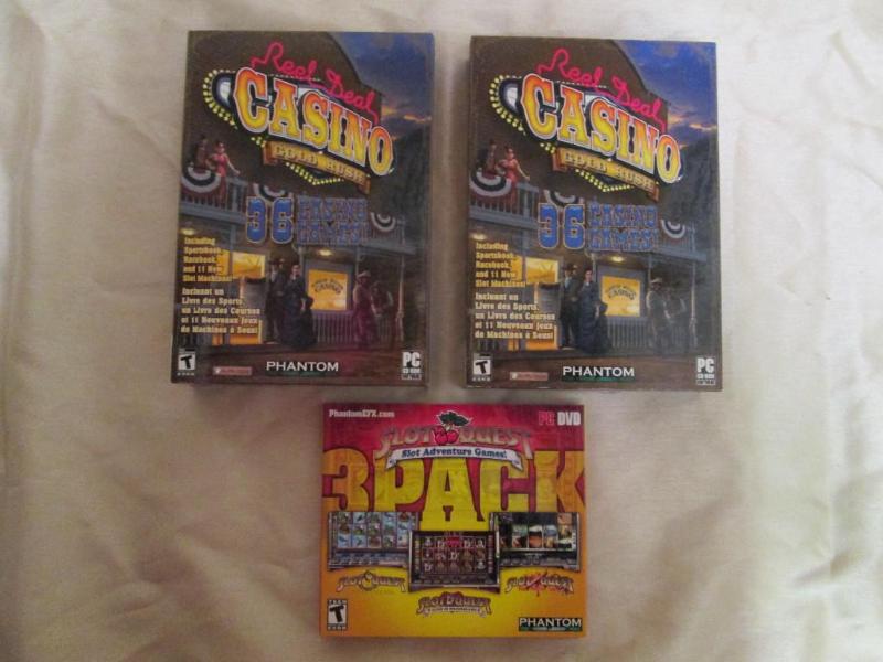 Lot of casino computer games. 2 Re...