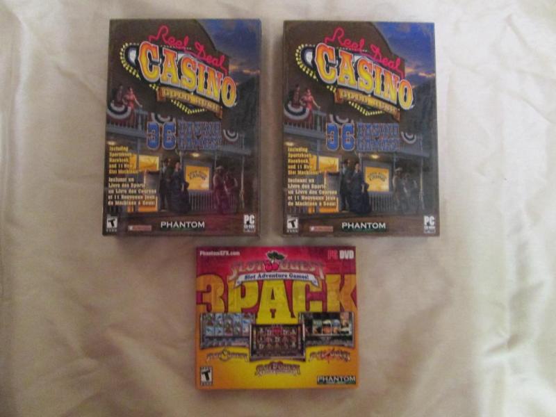 Lot of casino computer games. 2 Re...