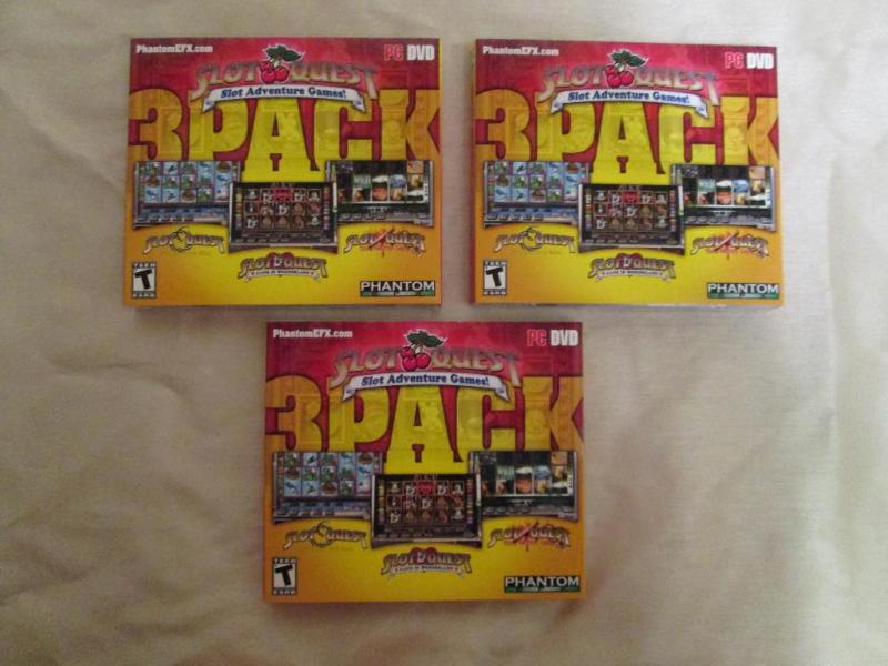 Lot of 3 Slot Quest adventure games...