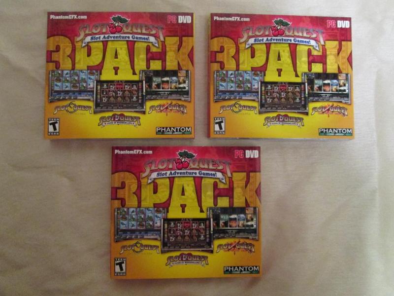 Lot of 3 Slot Quest adventure games...