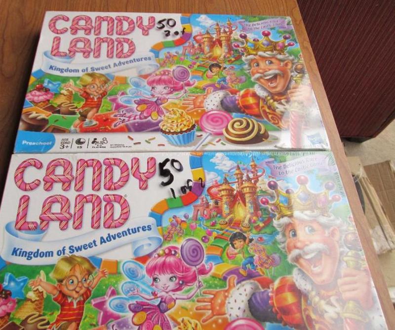 Lot of 2 new Candyland games...