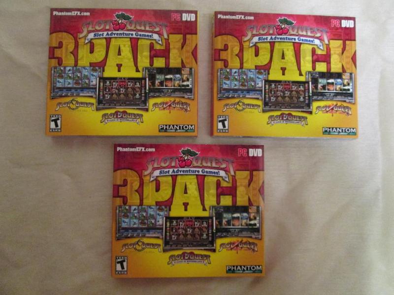 Lot of 3 Slot Quest adventure games...