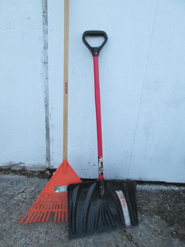 Shovel and Rake...