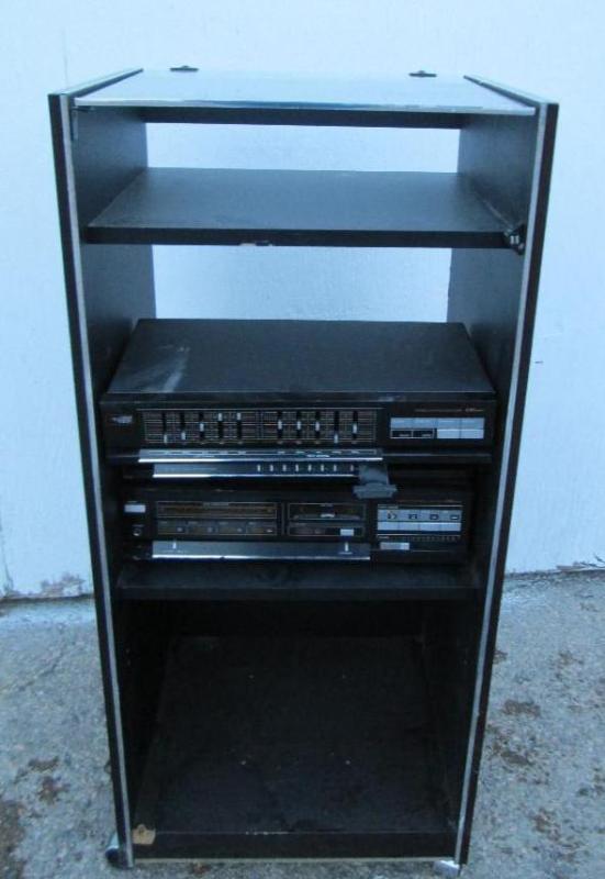 Stereo cabinet with controller, tun...