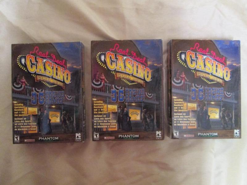 Lot of 3 Reel Deal Casino compute...