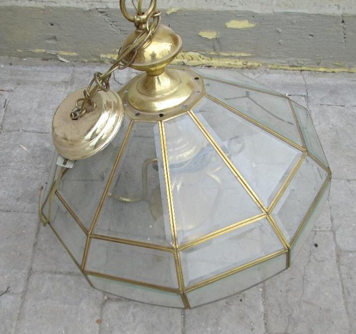 gold glass chandelier...