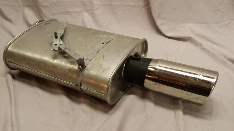 lot 16 image: Pilot Motorsport muffler thingie. N...