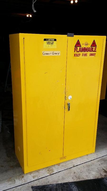 lot 2 image: Flammable Liquid Storage Cabinet ma...