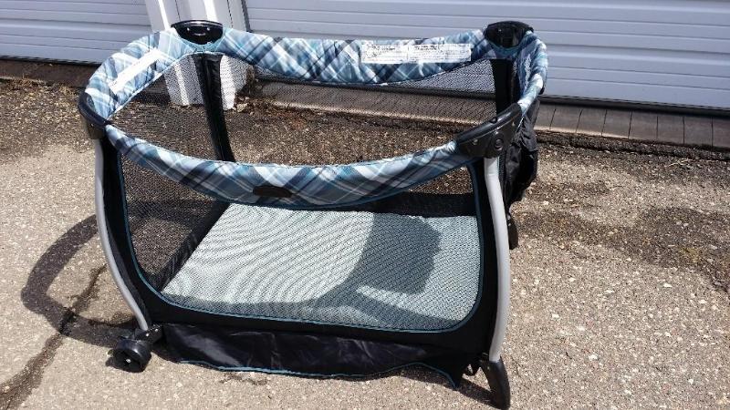 lot 5 image: Eddie Bauer Pack and Play, used in ...