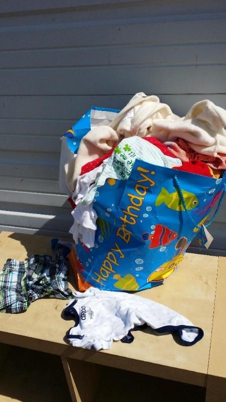 lot 7 image: Bag full of Baby Clothes...