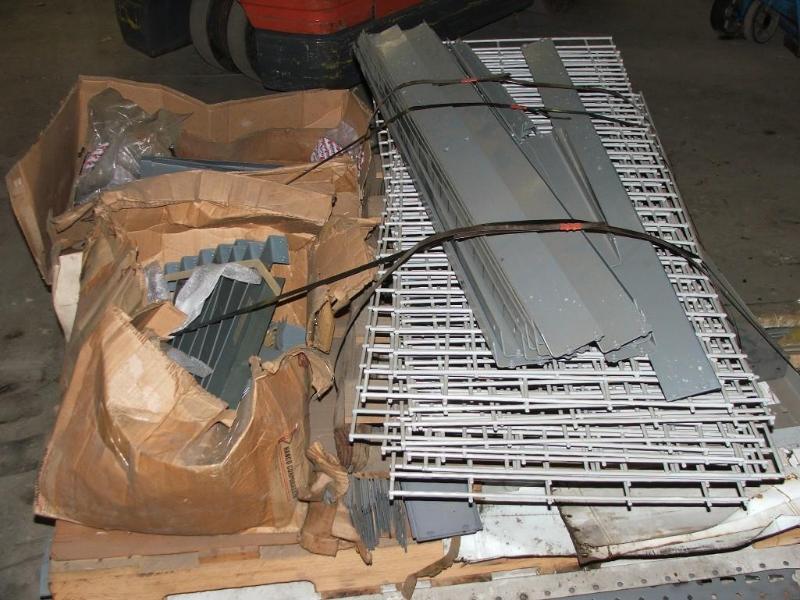 lot 33 image: 3 pallets of assorted shelving...