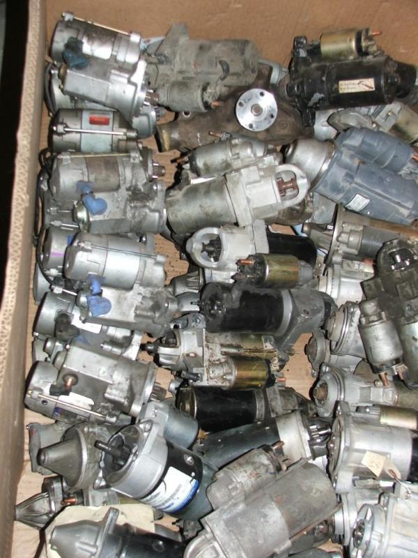 lot 35 image: Large lot of Mitsubishi starter cor...