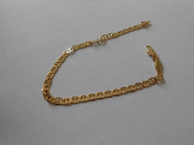 14K Gold plated bracelet.&nbsp...