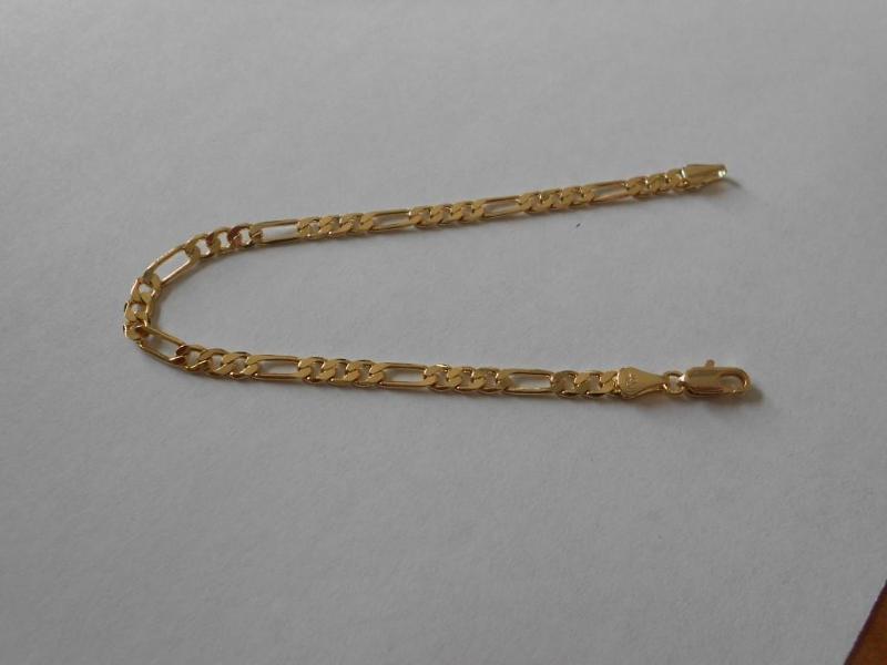 14K Gold plated bracelet.&nbsp...
