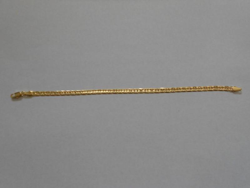14K Gold plated bracelet.&nbsp...